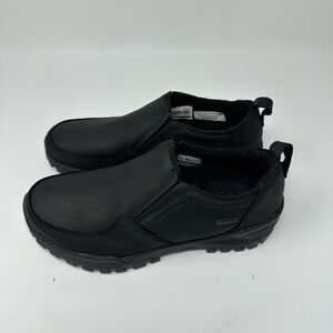 Merrell Coldpack Ice Shoes Women's 7 Black Leather Waterproof Sneakers J99496